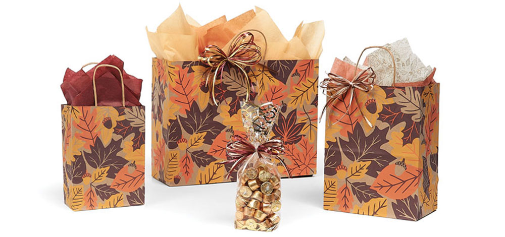 Autumn Leaves Gift Bags