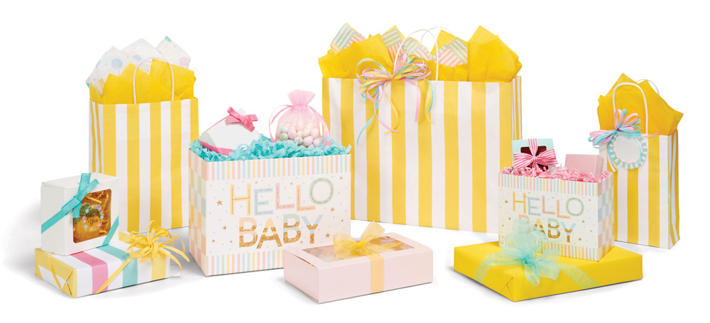  Yellow Cabana Stripe Collection