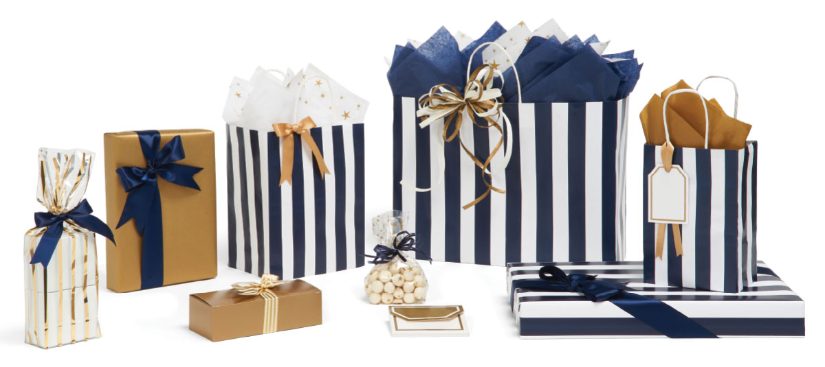 Navy Cabana Stripe Collection