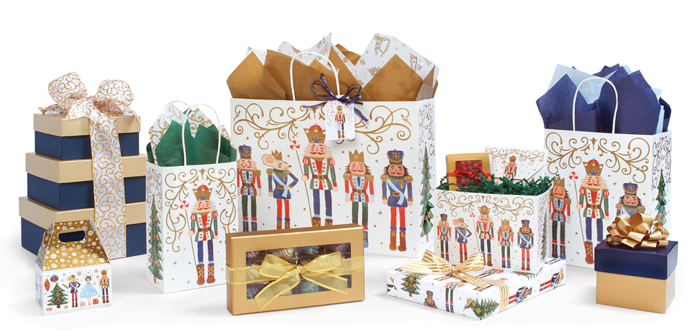 Nutcracker Noel Gift Bags