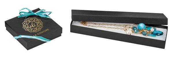 Custom Print Your Black Jewelry Boxes