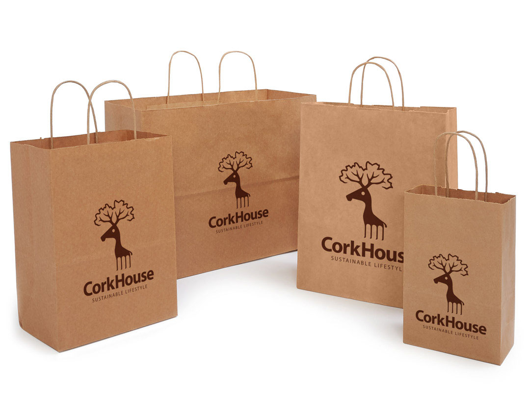 Ink Print Your Recycled Kraft Bags