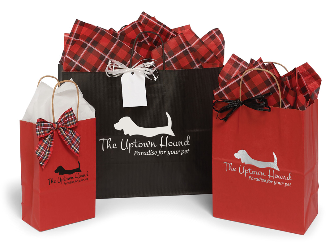 Custom Print Your Paper Shopping Bags