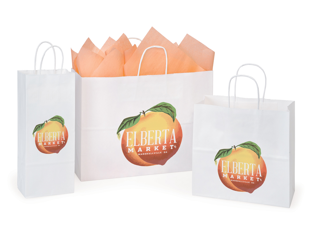 Digitally Printed Paper Shopping Bags
