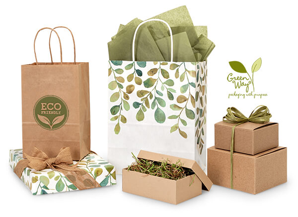 2 sheets of 70x50cm quality eco-friendly wrap LEAFLIGHT gift-wrap