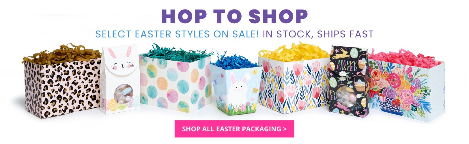 Get a Hop on Easter packaging