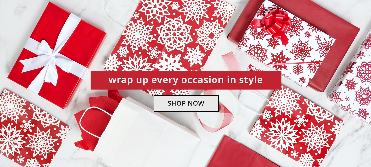 Get Ready for holiday shoppers - Shop bags, boxes, gift wrap and more