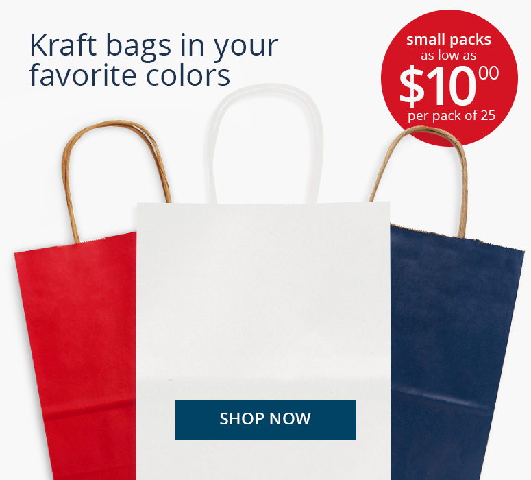 Kraft Color Bags