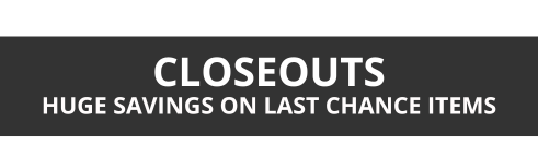 Closeouts and Hot Deals