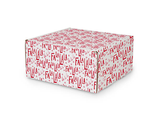 Fala Tab Lock Mailer Boxes, 10x10x5", 25 Pack