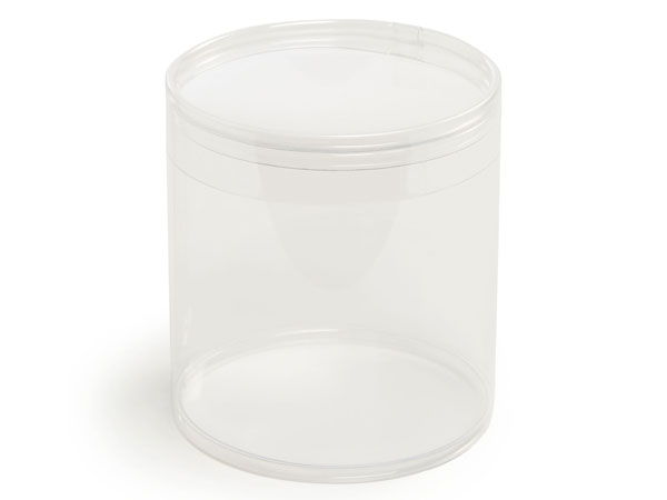 Clear Tube Favor Boxes, 3x3", 6 Pack