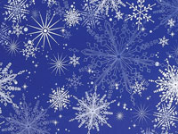 Holographic Snowflakes Christmas Gift Wrap Full Ream 833 ft x 24 in
