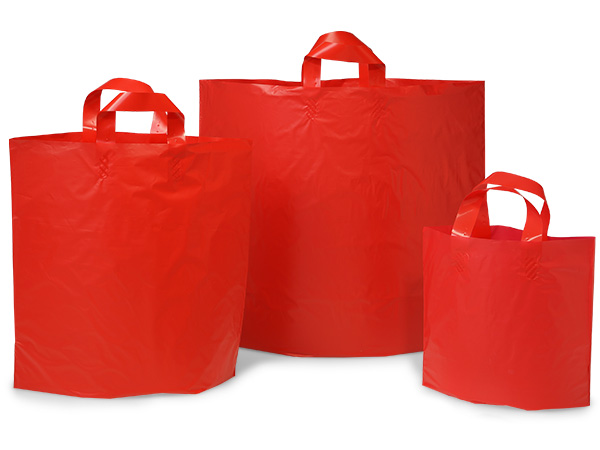 Red Studio Plastic Bag Assortment 50 each Piccolo, Mezzo, Colossal