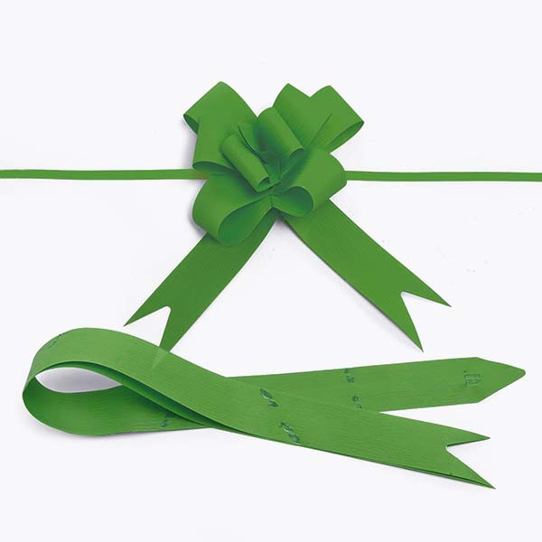 Lime Green Butterfly Pull Bow