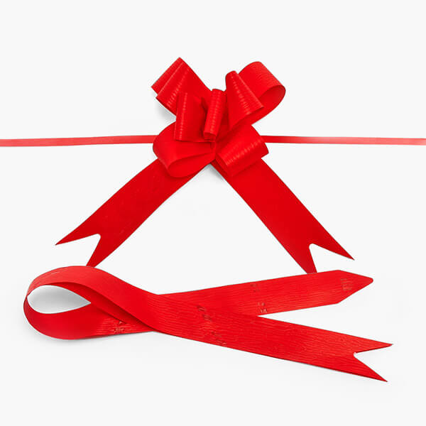 Red Butterfly Pull Bow