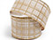 Gold Glitter Plaid Wired Ribbon, 2-1/2" x 10 yards-thumbnail