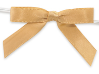 Pre-Tied Black Satin Bows - 4 1/2 Wide, Set of 12 — GiftWrap Etc