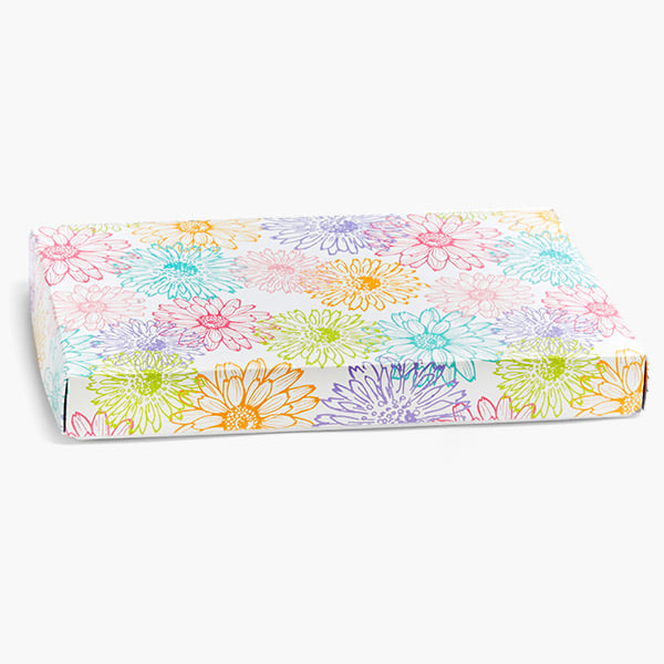 Spring Daisies 2 Pc. 1 LB Candy Box, 9-3/8 x 6 x 1-1/8", 25 Pk