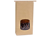 1 LB Tabbed Paper Coffee Bags - Printed GILLIES 1/1,000