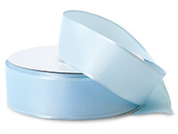 Buy Turquoise Blue Deluxe Satin Ribbon (1 1/2 Inch x 50 Yards), JAM Paper
