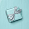 Aqua Blue Gloss Wrapping Paper, 24"x417' Counter Roll-thumbnail