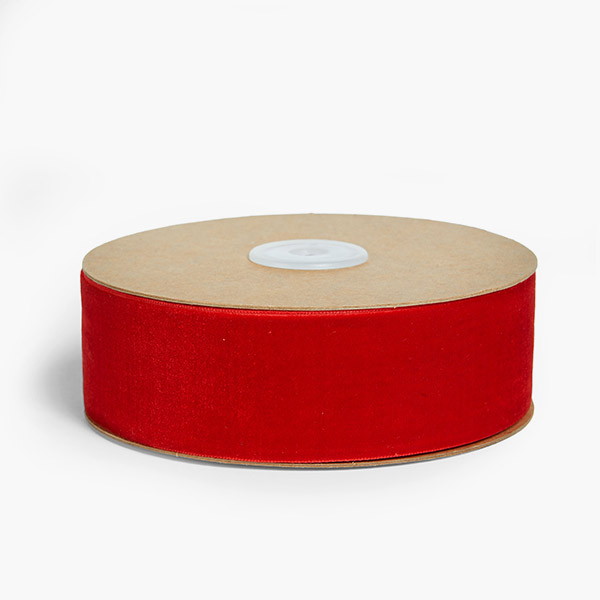 Red Velvet Ribbon 1.5" x 10 yards