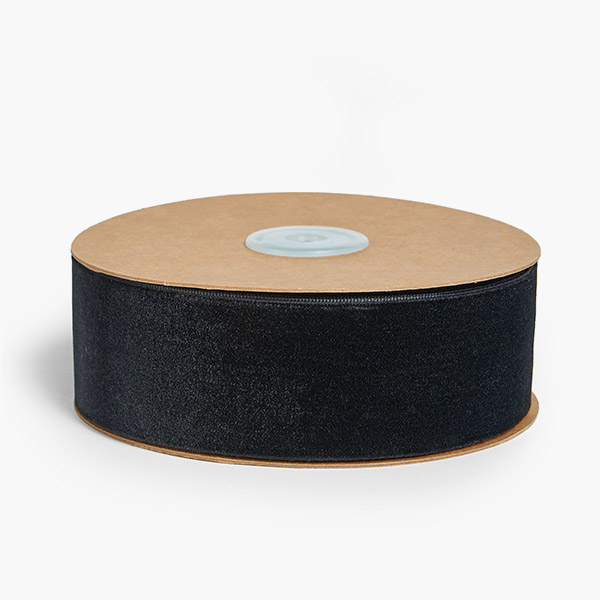 Black Velvet Ribbon 1.5" x 10 yards
