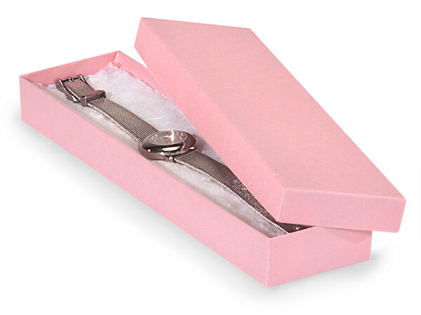 24x Blue Pink Cardboard Box Jewellery Ring Earring Gift Boxes Wholesale Bulk 