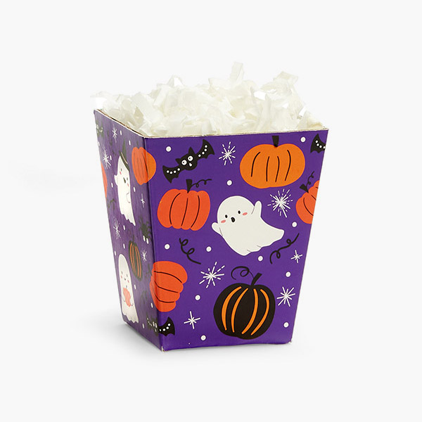 Boo Bash Sweet Treat Box, 4x4x4.5", 6 Pack