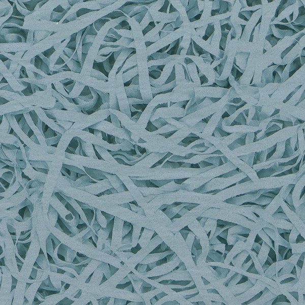Antique Blue Paper Shred