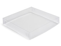 White Gourmet Decorative Corrugated Tray, 10x10x3, 6 Pack