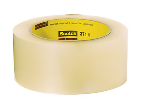 2"x110 yds Clear 3M Shipping Tape, 3" Core, Single Roll