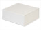 White 8x8x3.25"