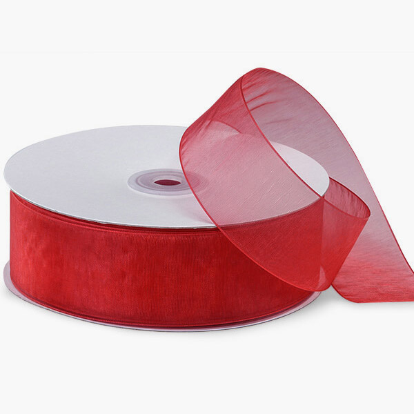 Red Organza Ribbon