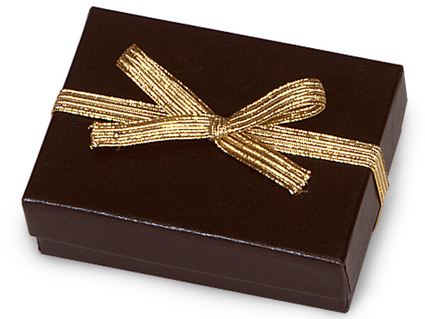 6" Metallic Gold Elastic Stretch Loops with Pre-Tied Bows, 1000 Pack