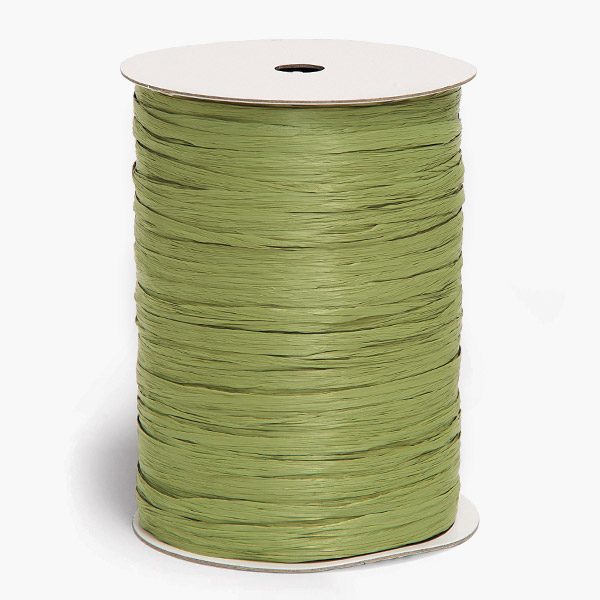 Olive Matte Raffia