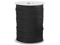 black raffia ribbon