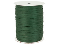 Reliant Ribbon Paper Raffia Ribbon 1/4 Inch X 100 Yards Hunter Green