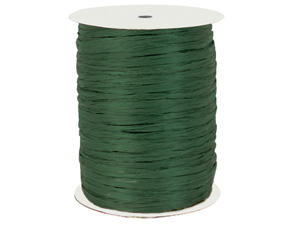 Hunter Green Paper Raffia