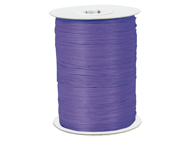 Purple Paper Raffia
