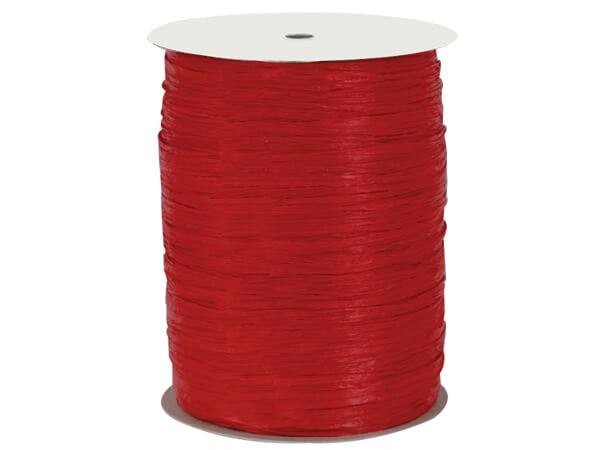 Red Paper Raffia