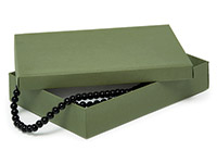 100 PK, Navy Blue Jewelry Gift Boxes, 7 x 5 x 1.25, Cotton Fil Lfor Larger  Jewelry & Small Gifts 