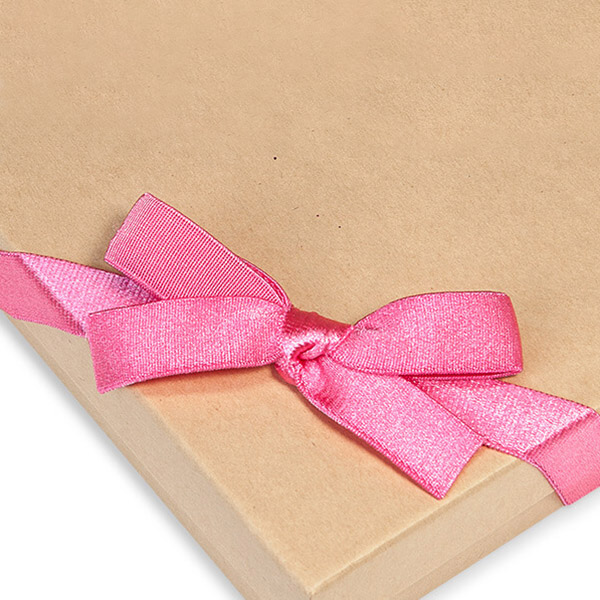 Pretty Pink Satin Strech Loop