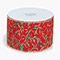 Red Velvet Christmas Leaf Pattern