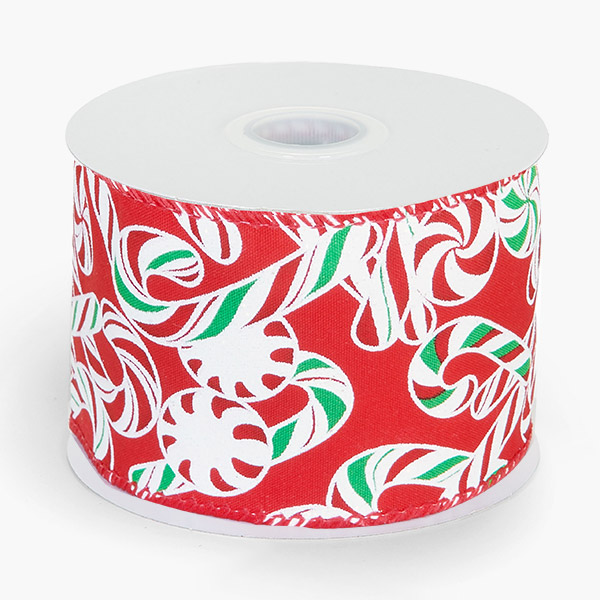Holiday Treats Wired Ribbon, 2-1/2"x10 yards