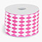 Harlequin Hot Pink Glittered Ribbon