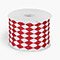 Harlequin Red Glittered Ribbon