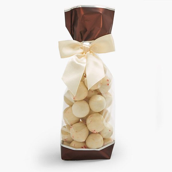 Chocolate Banded 1.4 mil Cello Bags, 2.25x1.5x8.75", 100 Pack