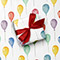 Watercolor Balloons Wrapping Paper, 24"x417' Counter Roll-thumbnail