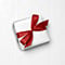 White Gloss Wrapping Paper, 24"x417' Counter Roll-thumbnail